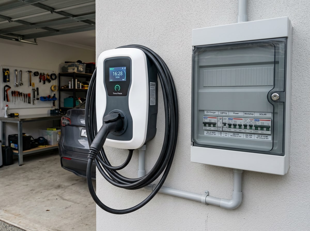 Three-Phase EV Charger Installation