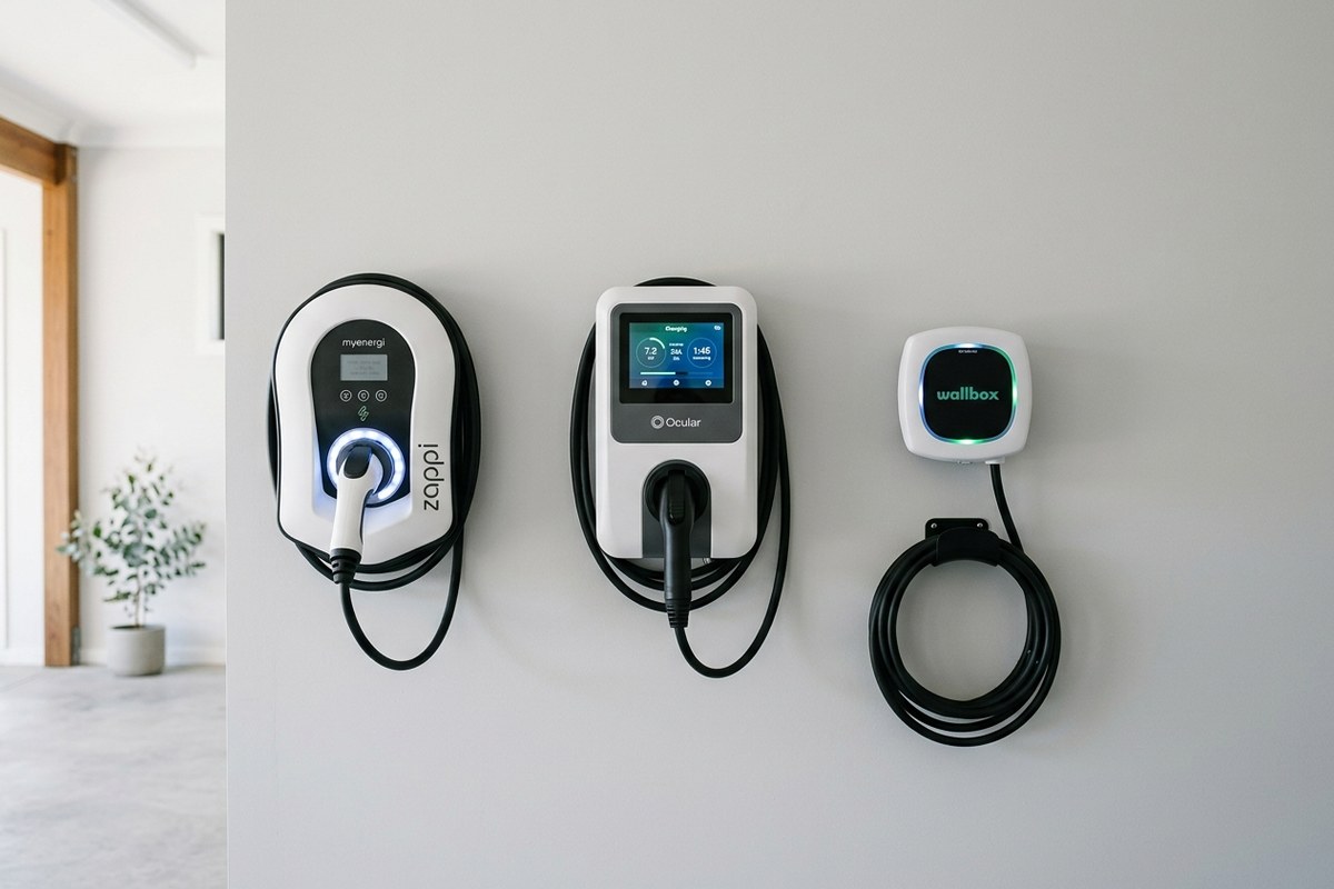 Zappi vs Ocular vs Wallbox: Comparing Smart Home EV Chargers