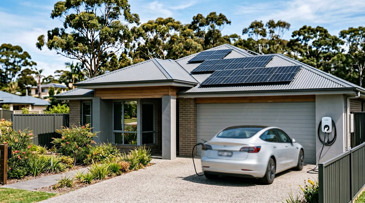 Solar-Integrated EV Charging
